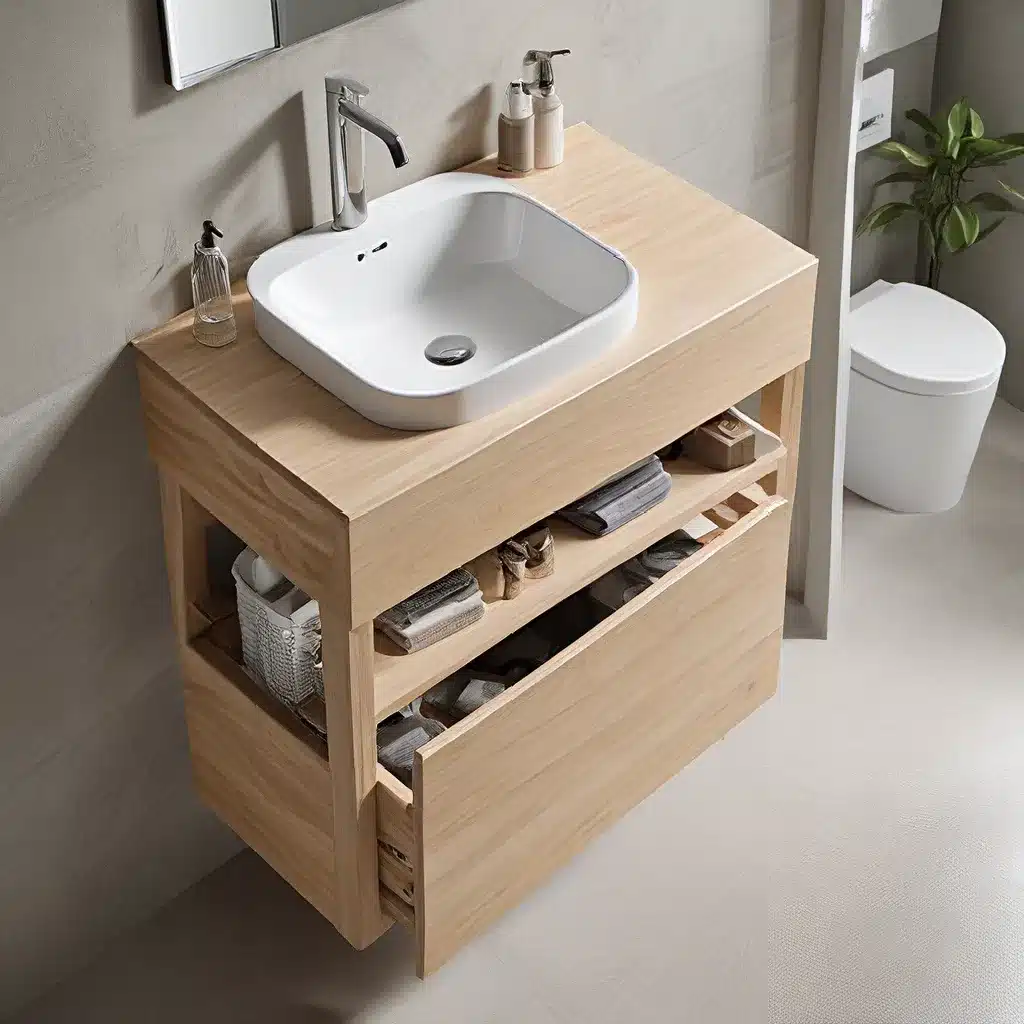 Bathroom Brilliance: Maximizing Storage with Clever, Space-Saving Washbasin Solutions