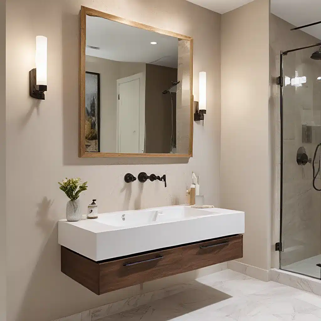 Luxurious Bathroom Indulgence: High-End Washbasin and Fixture Upgrades