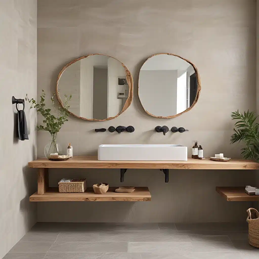 Sustainable Sanctuary: Bathroom Fixtures that Embrace Natural Materials