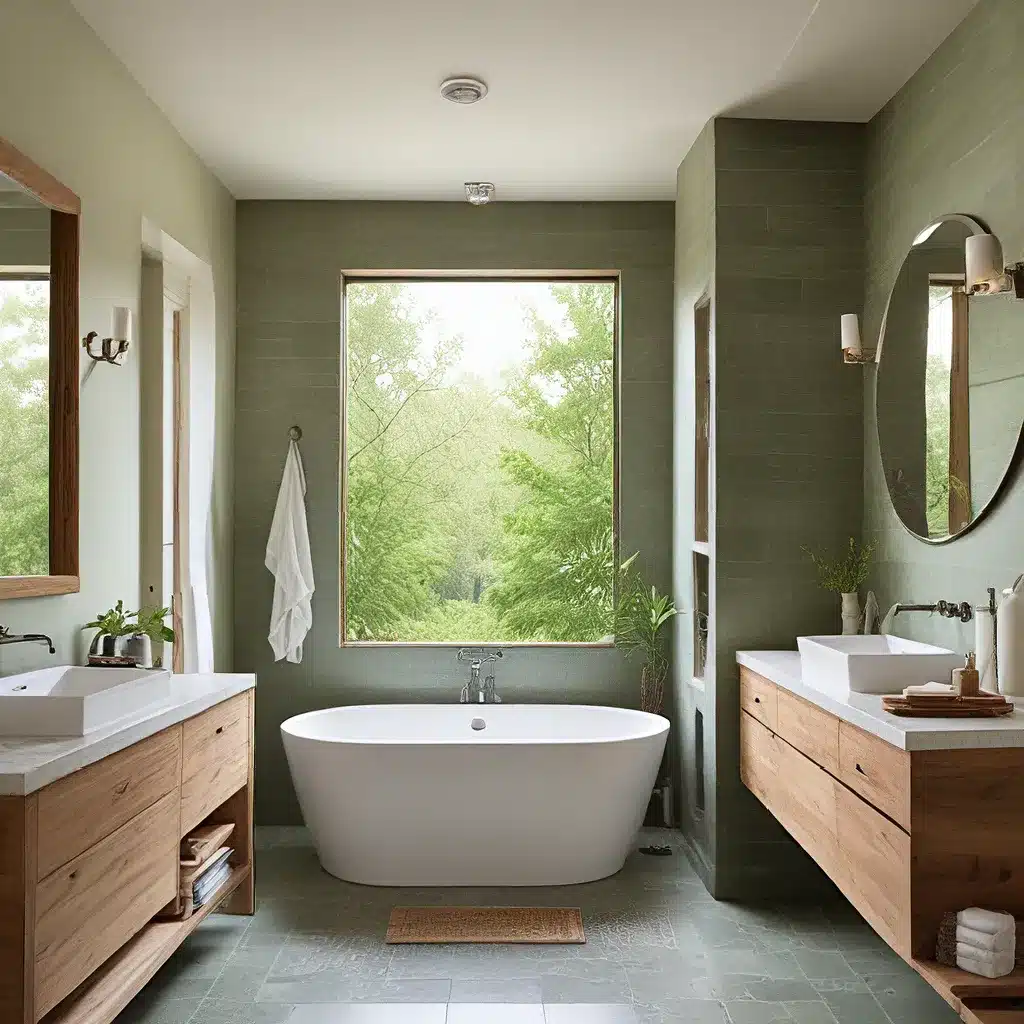 Sustainable Sanctuary: Eco-Conscious Fixtures for a Serene, Green Bathroom