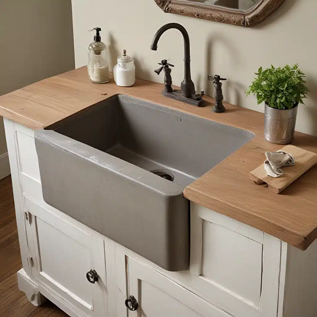 Upcycled Elegance: Repurposing Materials for Unique Sink Solutions