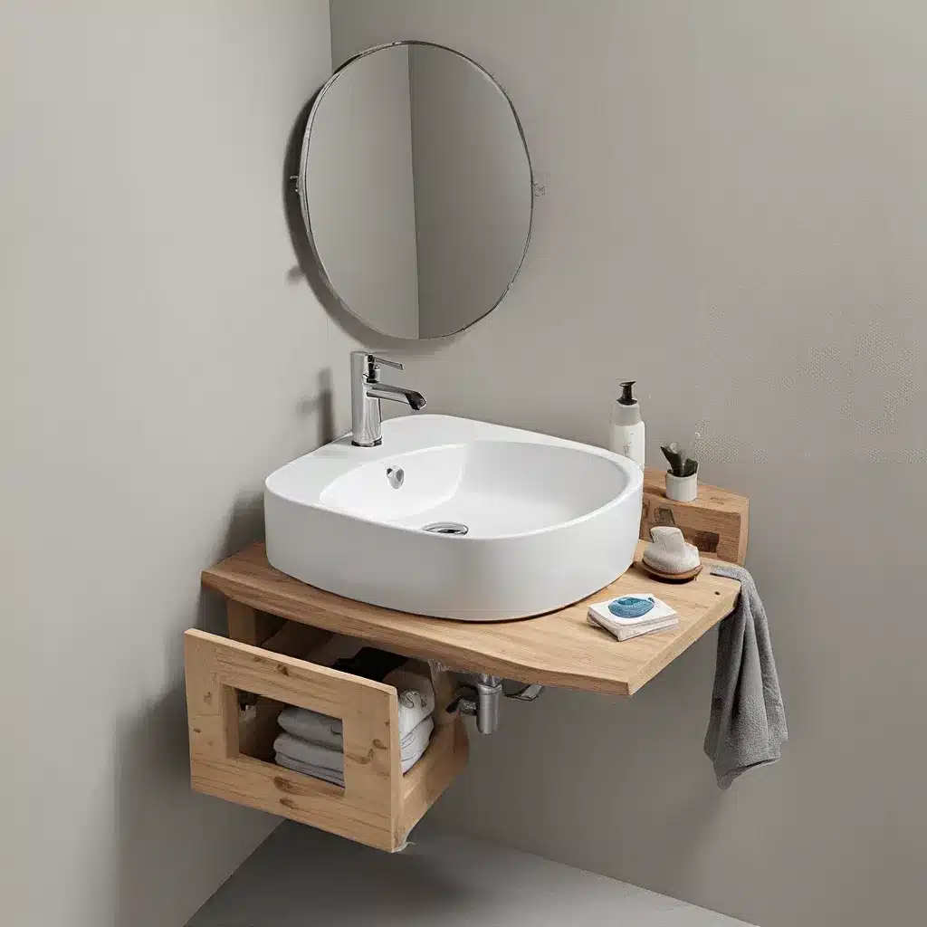 Washbasin Wizardry: Transforming Tiny Bathrooms with Clever Designs